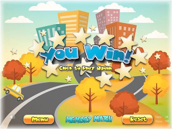 Memory Match Game for Kids