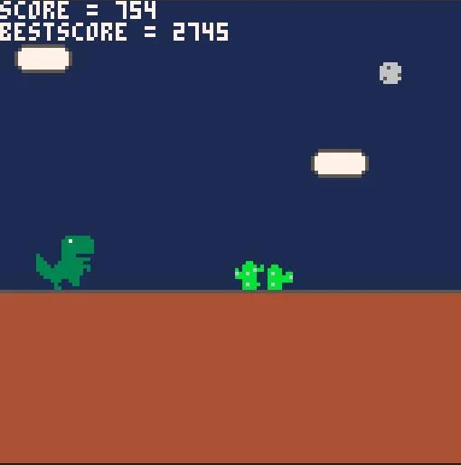 Offline T-Rex Game: Pico 8-Edition (itch) Offline T-Rex Game: Pico 8-Edition (itch)