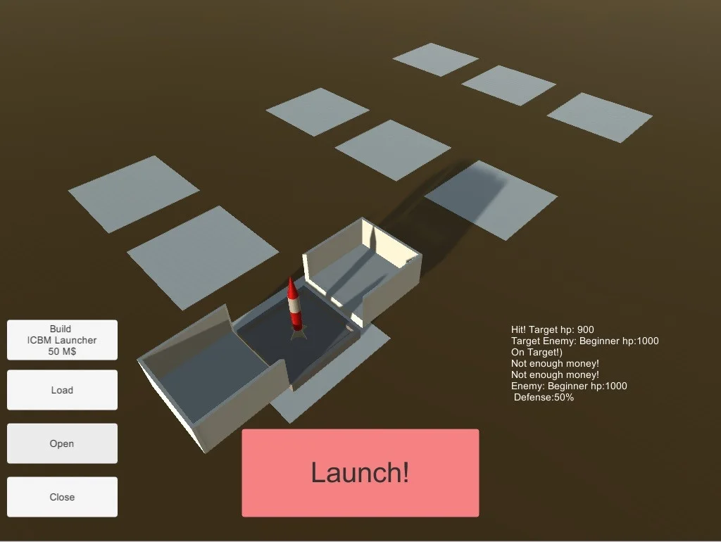 Ludum Dare 35 - ICBM (itch)