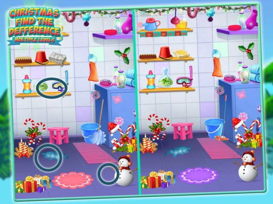 Christmas Find The Difference Multiple Levels Christmas Find The Difference Multiple Levels
