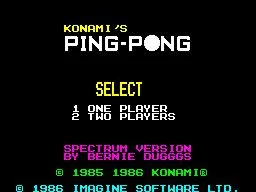 Konami's Ping Pong Konami's Ping Pong