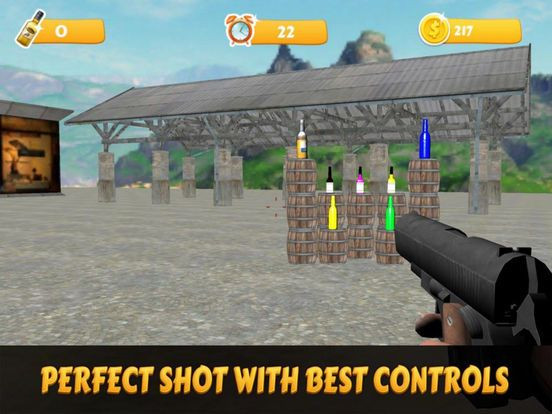 Army Bottle Shoot Game Army Bottle Shoot Game