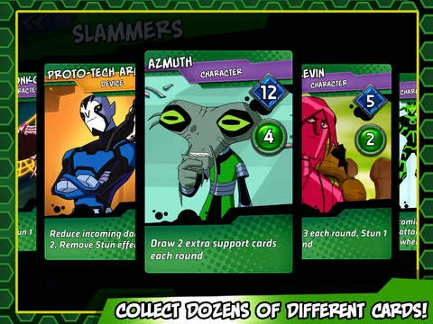 Ben 10 Slammers – Galactic Alien Collectible Card Battle Game Ben 10 Slammers – Galactic Alien Collectible Card Battle Game