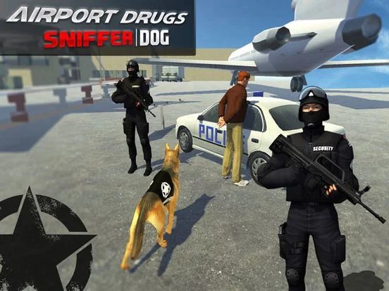 Airport Police Drug Sniffer Duty Simulator Airport Police Drug Sniffer Duty Simulator