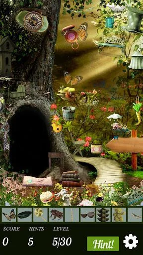 Hidden Object Game - Quiet Place Hidden Object Game - Quiet Place