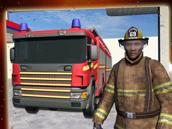 Статьи по FireFighter truck driver real hero emergency parking