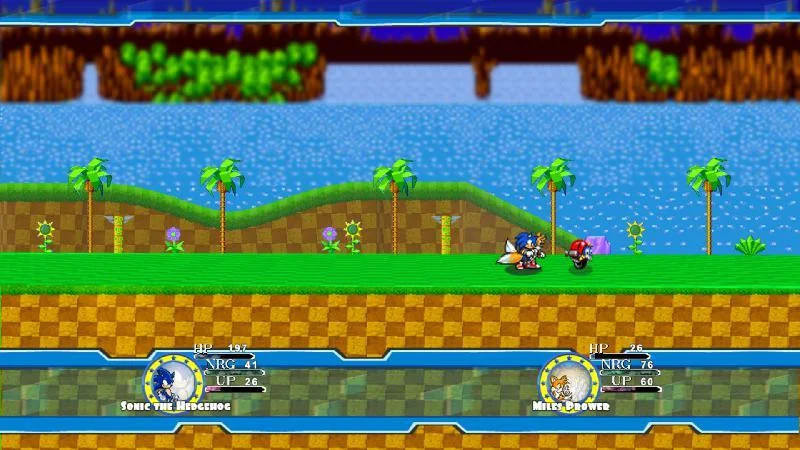 Sonic in Tales Of Mobius (itch)