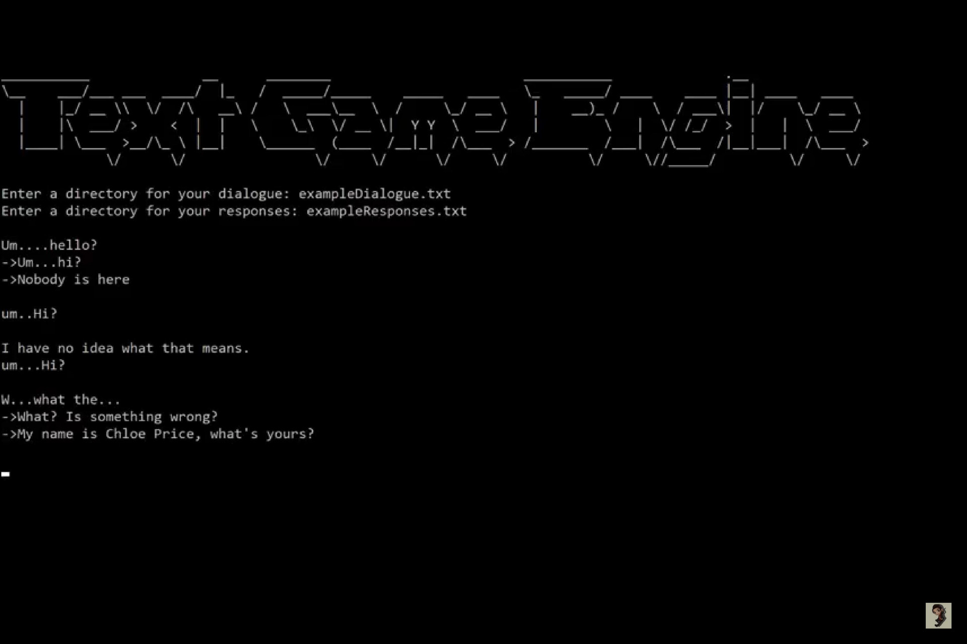 Рецензии Text Adventure Game Engine (itch)