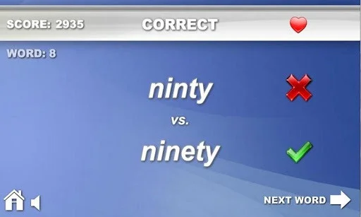 Spell it right! Spell it right!
