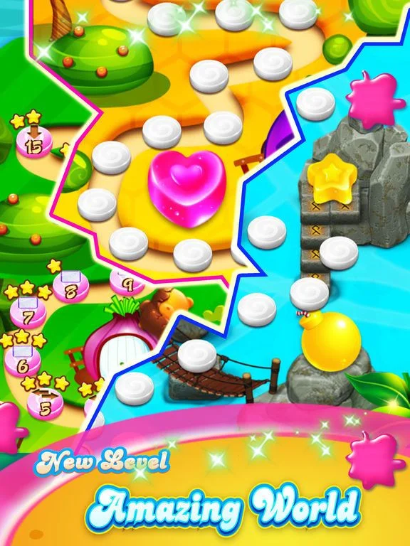 Candy Gems - New Best Match 3 Puzzle Game