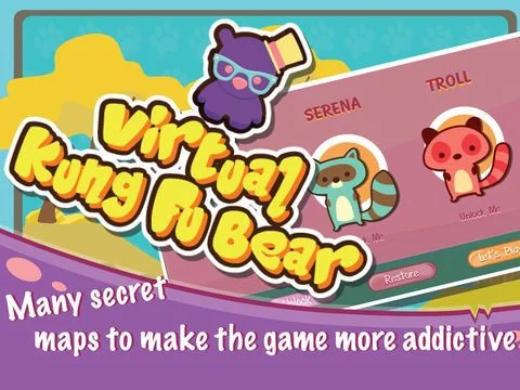 Virtual Kung Fu Bear :Preschool Puzzles Beggar Ball Game Virtual Kung Fu Bear :Preschool Puzzles Beggar Ball Game
