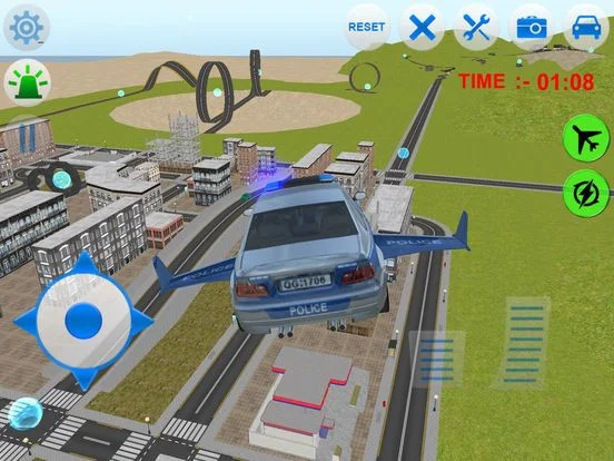 Flying Police Driver 3d Simulator Flying Police Driver 3d Simulator