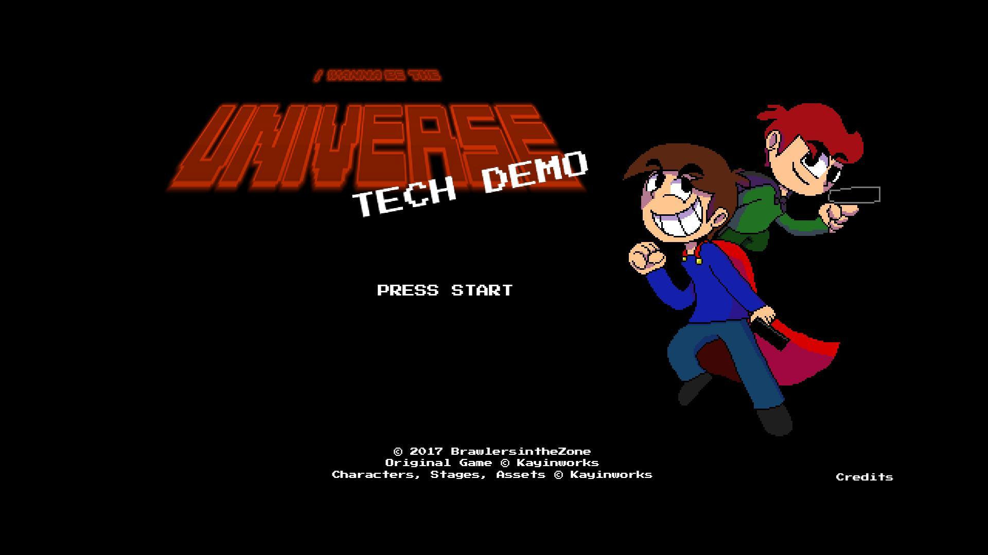 I Wanna Be the Universe: Tech Demo Edition (itch)