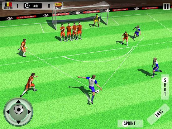 Football Soccer League Match