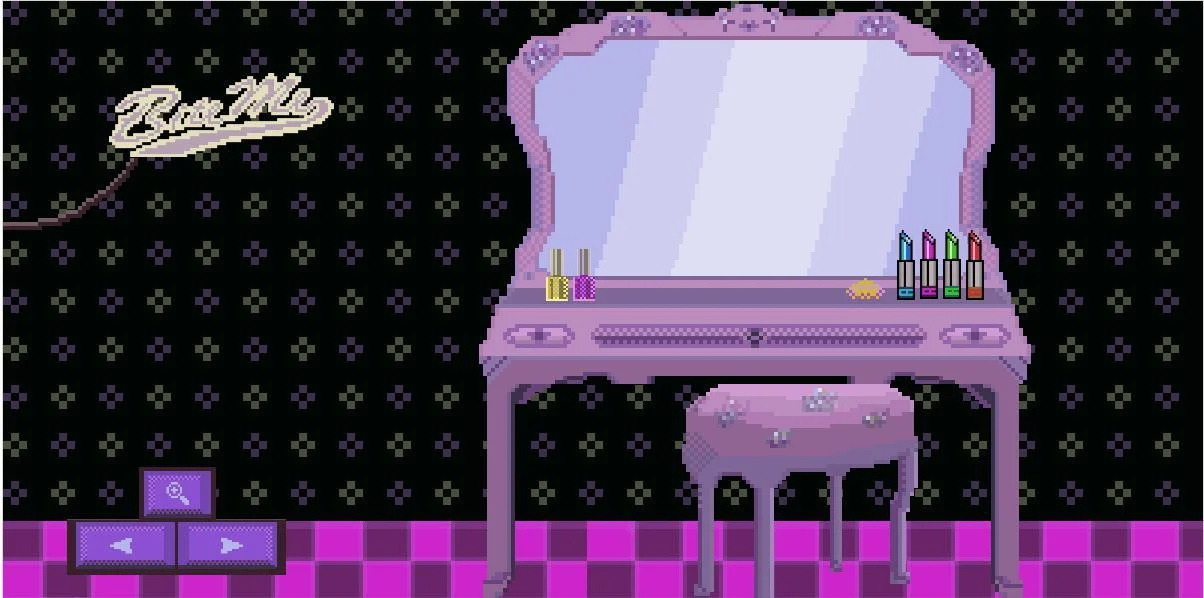 lost letters in lipstick (itch)