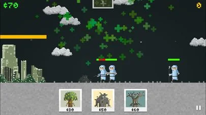 Pixel Warrior: castle defence and roguelike hybrid