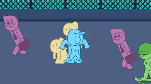 Mr. Blue (itch)