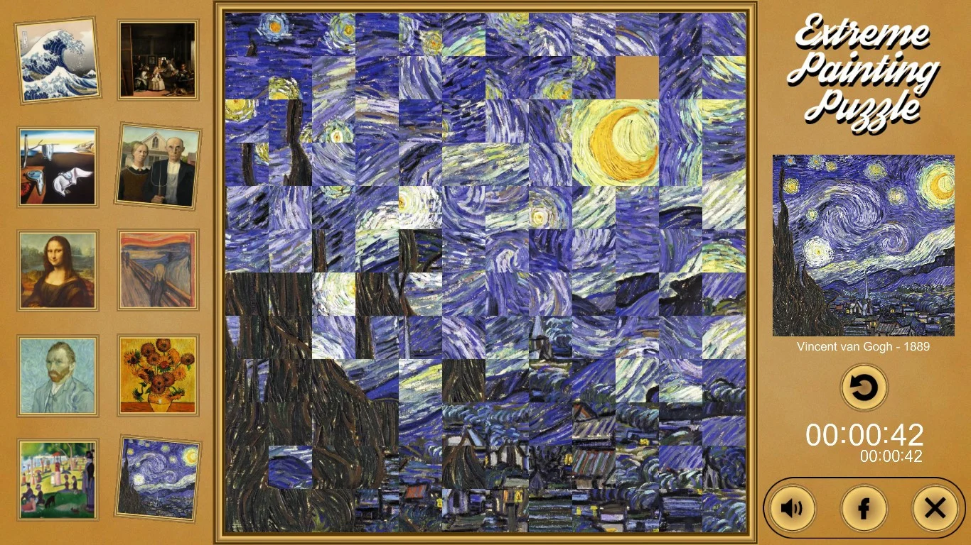 Extreme Painting Puzzles