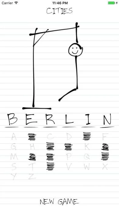 Hangman: Cities