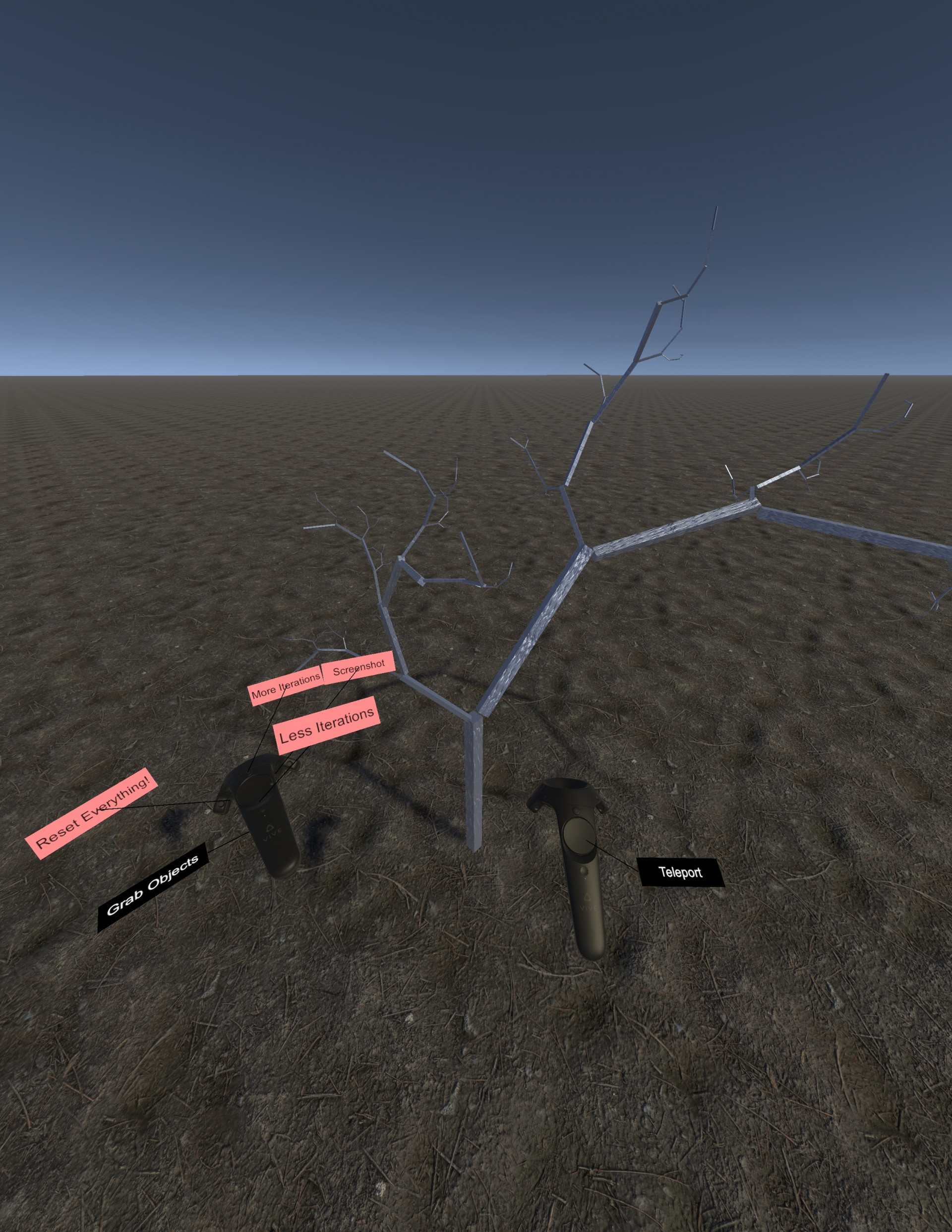 Recursive Fractal Builder VR (itch)