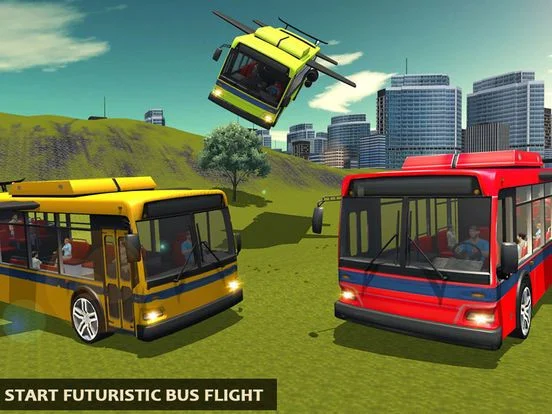 City Bus High Flying Simulator
