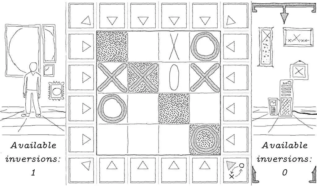 Noughts & crosses and inversion (itch) Noughts & crosses and inversion (itch)