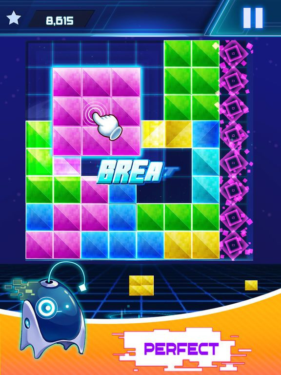 Glow Block Puzzle - Rotate! Glow Block Puzzle - Rotate!