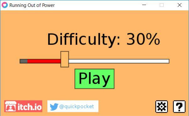 Новости о Running Out of Power (itch)