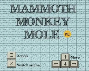 Mammoth Monkey Mole PC (itch) Mammoth Monkey Mole PC (itch)