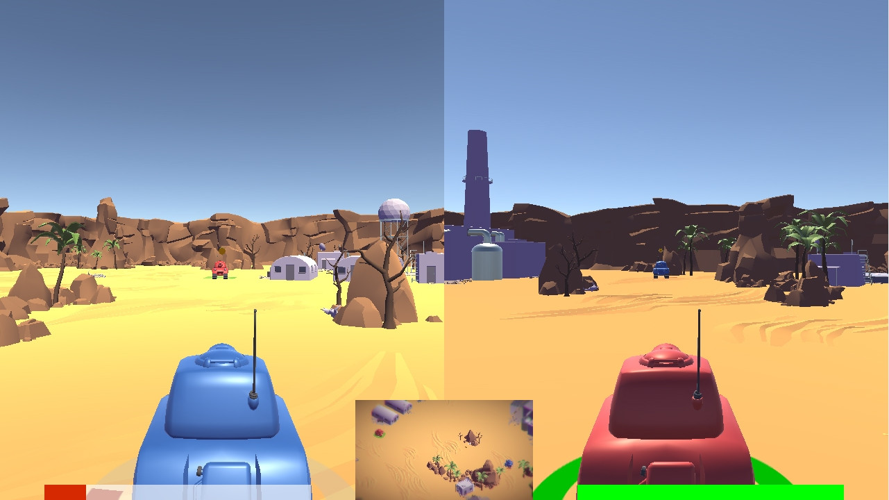 Рецензии 2-Player Tanks (itch)