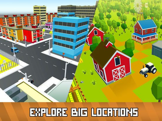 Blocky Animals World Blocky Animals World