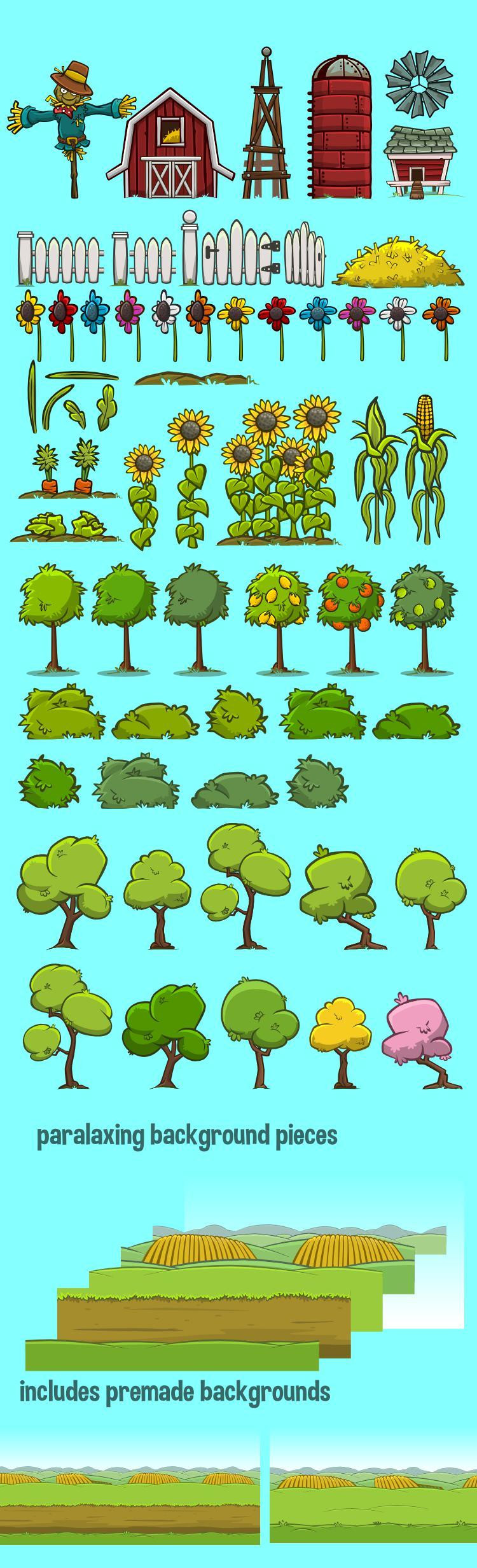 Mega farm pack (itch)