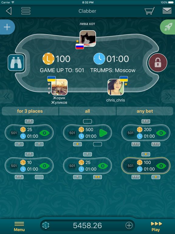 Рецензии Clabber LiveGames