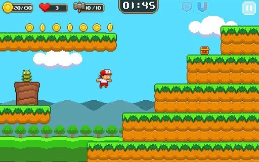 Super Jim Jump - pixel 3d Super Jim Jump - pixel 3d