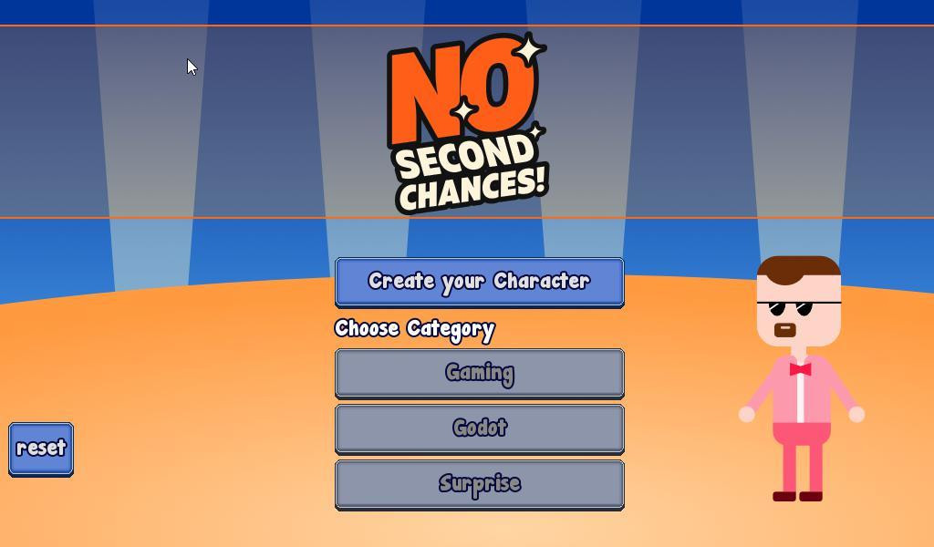 No Second Chances! (itch) No Second Chances! (itch)