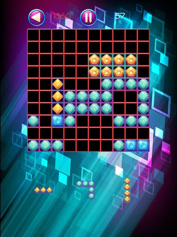Jewel Glow In The Dark - New Tetroid Puzzle Game