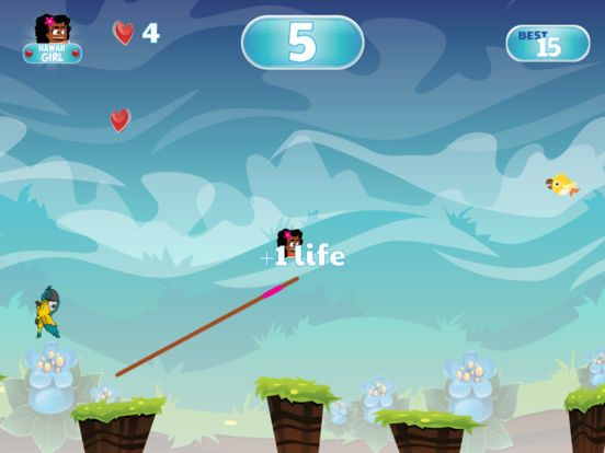 Hawaii Girl - Jumpy Game For Kids Hawaii Girl - Jumpy Game For Kids