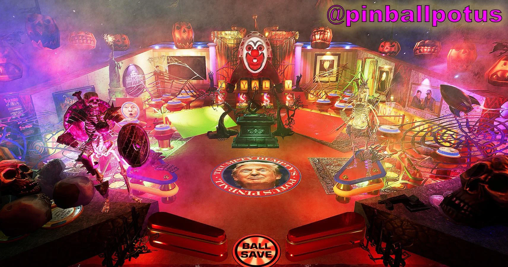 Trumpty Dumpty POTUS Pinball Special Halloween Edition (itch)