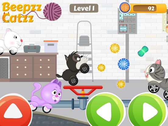 Beepzz Cats - Kids car racing