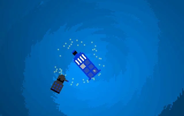 Fly with Tardis (itch)