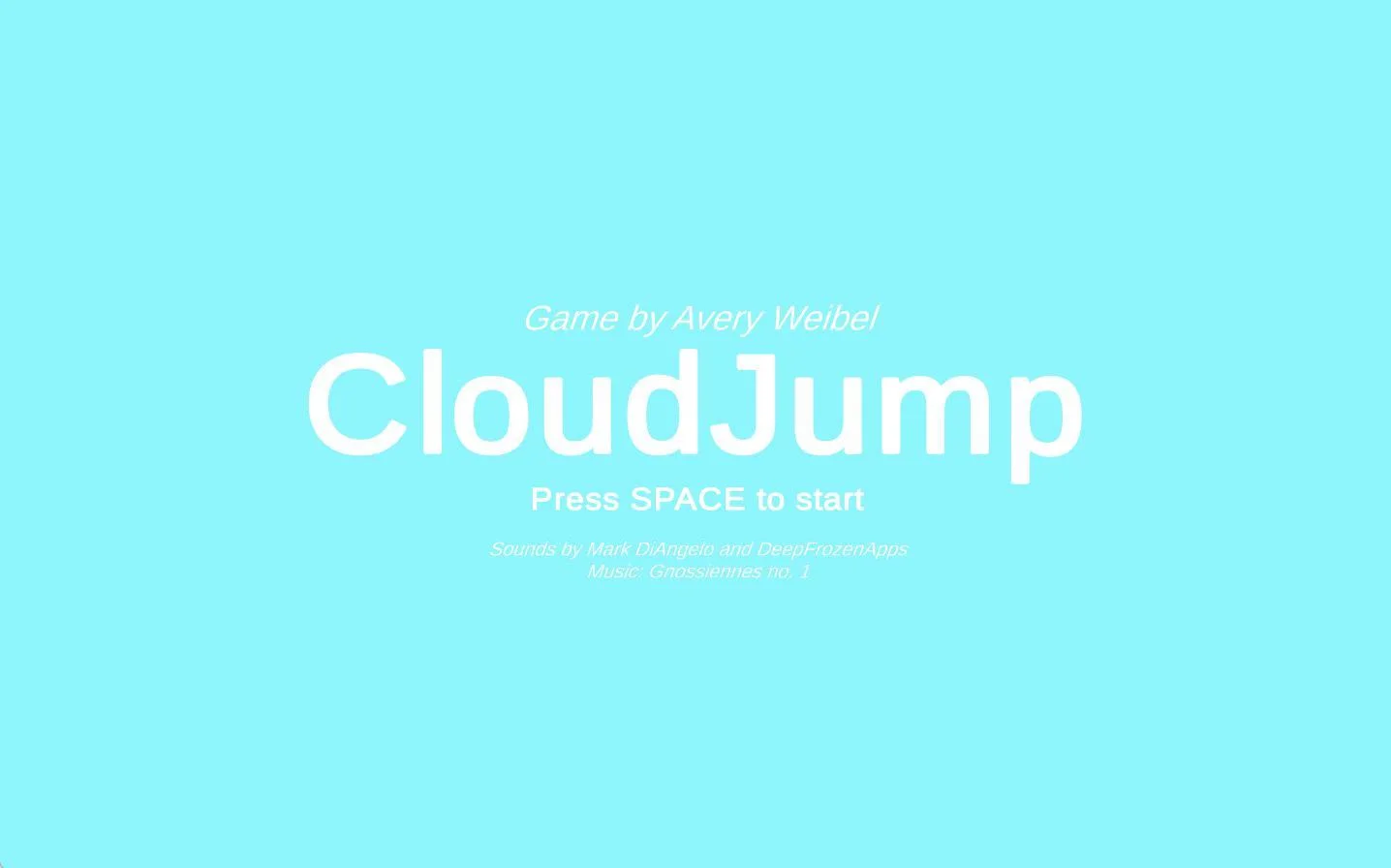 Cloud Jump (AveryWeibel) (itch) Cloud Jump (AveryWeibel) (itch)