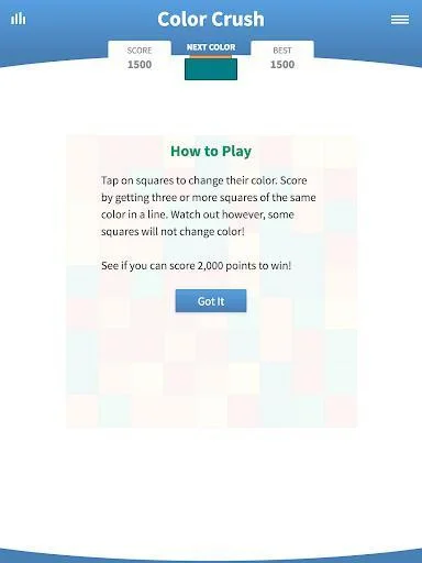 Color Crush · Matching Puzzle Game