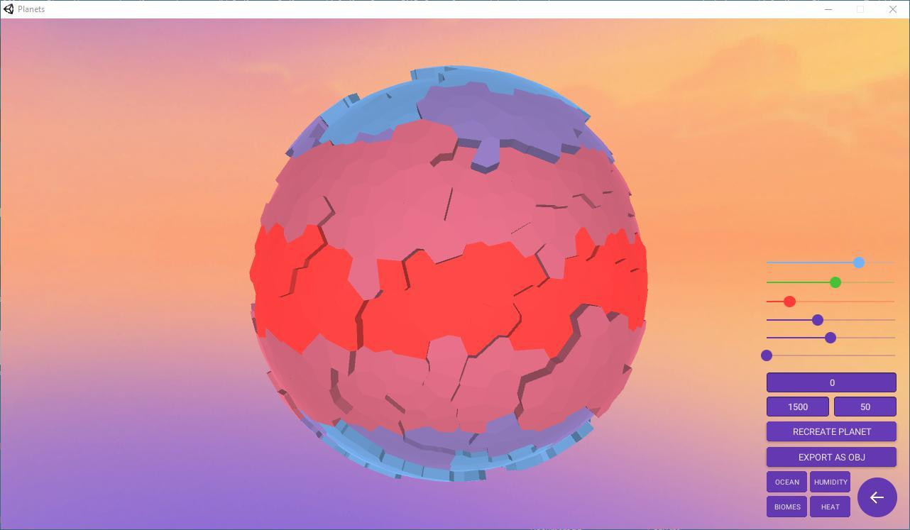 Procedural Voronoi Planets (itch) Procedural Voronoi Planets (itch)