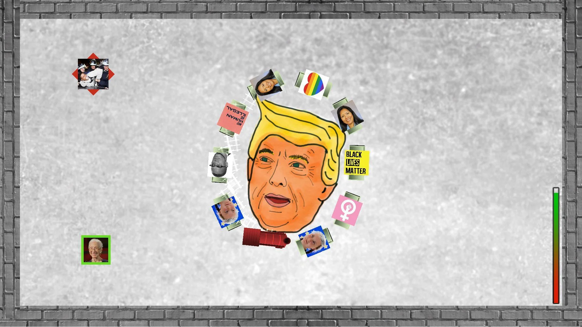 Рецензии Think Fix - Trump Edition (itch)