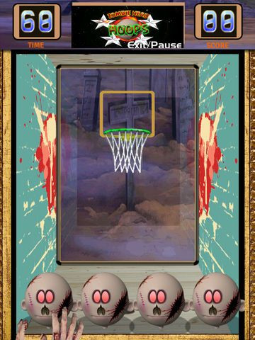 Zombie Head Hoops Basketball Skill Shot Training Zombie Head Hoops Basketball Skill Shot Training