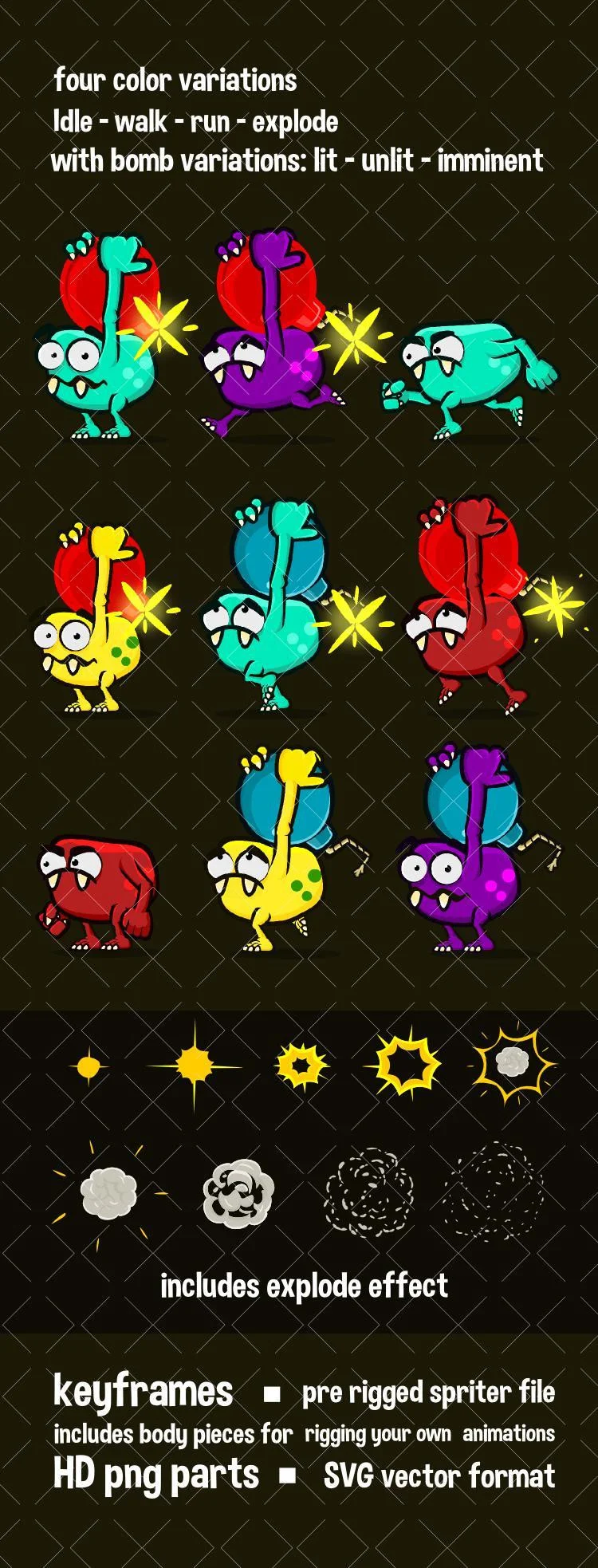 Bomber monster 3 (itch) Bomber monster 3 (itch)