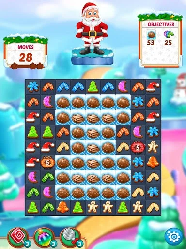 Christmas Cookie - Santa Claus's Match 3 Adventure Christmas Cookie - Santa Claus's Match 3 Adventure