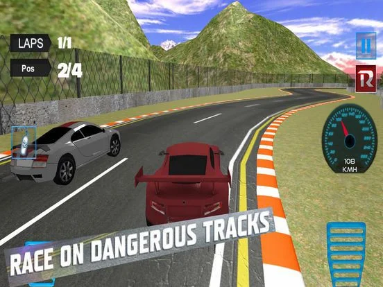 Sport Car In City Sport Car In City