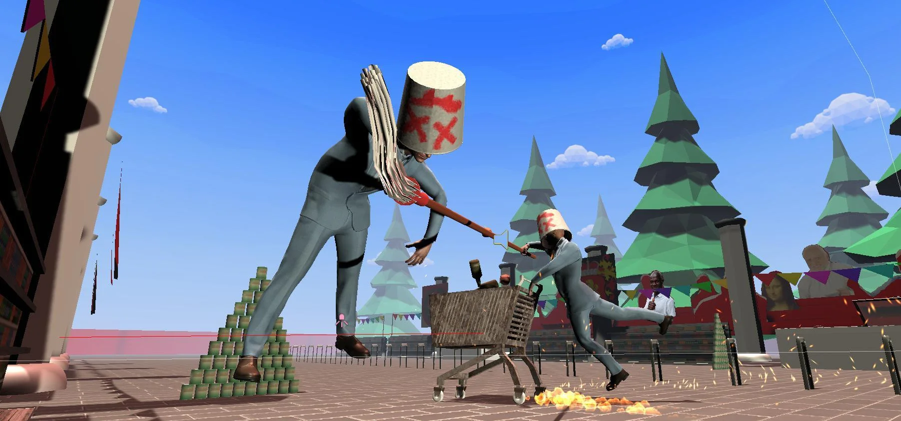 Shopping Cart Lancelot (itch)