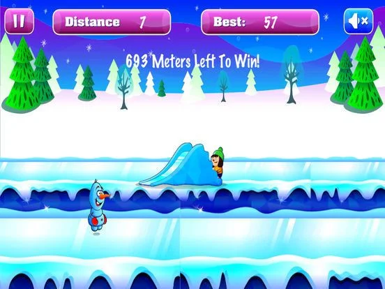 Frozen Snowman Run Frozen Snowman Run